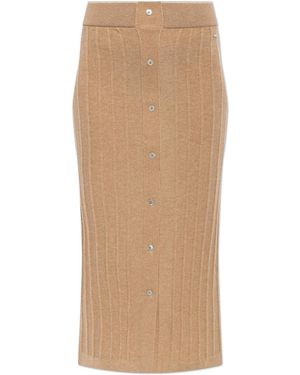 Paul & Shark Wool Skirt With Pockets - White