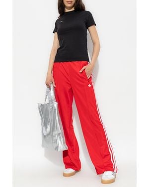 PANGAIA T-Shirt With Logo - Red