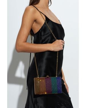 Kurt Geiger 'Crystal Kensington' Clutch Bag - Black