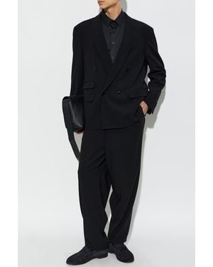 Giorgio Armani Wool Suit - Black