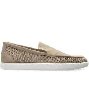 Fabi Leather Sports Shoes - Natural