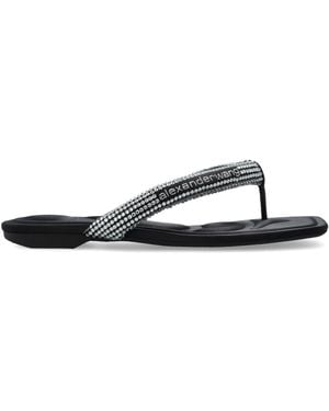 Alexander Wang 'Jenna' Slides - White