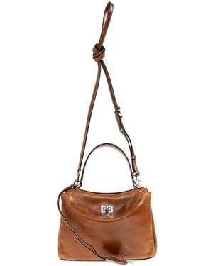 Balenciaga Handbag "Rodeo Mini" - Brown