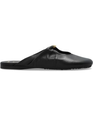 Loewe 'Pebble' Slides - Black