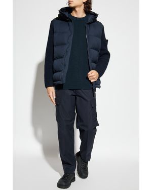 Stone Island Cotton Pants - Blue