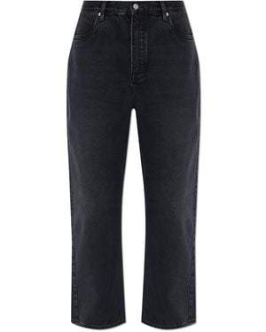 Studio Nicholson 'Denio' Wide Leg Jeans - Black