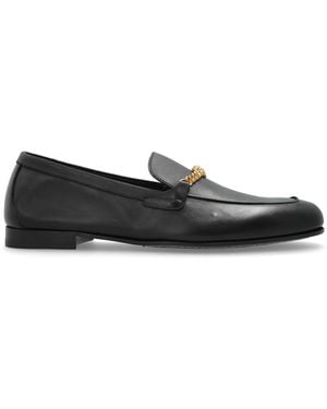 Versace Leather Shoes Type 'Loafers' - Black