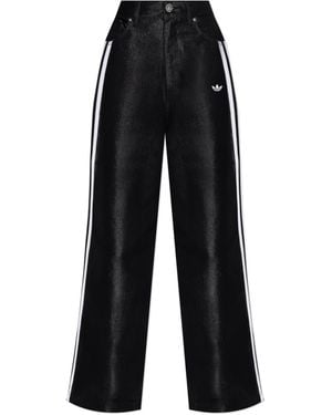 adidas Originals Jeans With Logo - Black