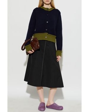 Marni Wool Cardigan - Blue