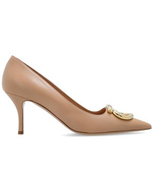Ferragamo Heeled Shoes "Lara" - White