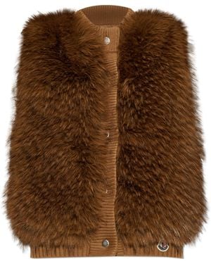 Moncler Vest - Brown