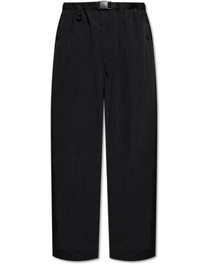 Y-3 Joggers With Logo - Black