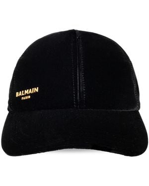 Balmain Baseball Cap - Black