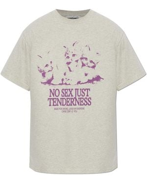 Carne Bollente T-Shirt With Print - White