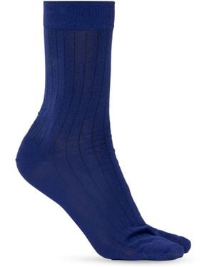 Maison Margiela Tabi Cut-Out Socks - Blue