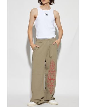 44 Label Group Top With Straps - Natural