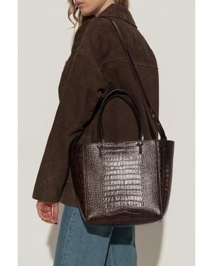 Anine Bing "Elly Small" Shopper Bag - Brown