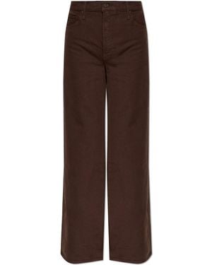Mother Jeans Trousers 'The Undercover Sneak' - Brown