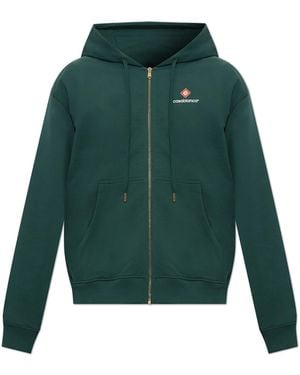 CASABLANCA Joggers With Straight-Leg Cut - Green