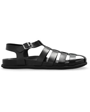 A.P.C. Leather Sandals - Black