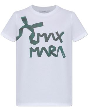 Max Mara T-Shirt "Calcio" - Grey