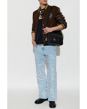 CASABLANCA Bomber Jacket - Black