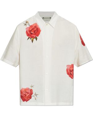 AllSaints Shirt 'Fleur' - Red