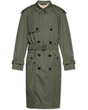 Burberry 'Highbury' Trench Coat - Green