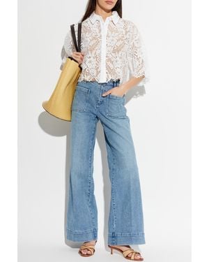 MICHAEL Michael Kors Flared Leg Jeans - Blue