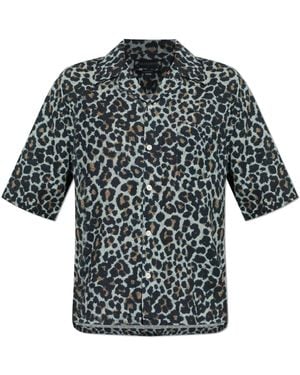 AllSaints Shirt 'Silesia Leo' - Black
