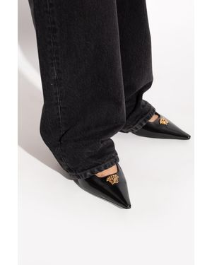 Versace Heeled Shoes 'La Medusa' - Black