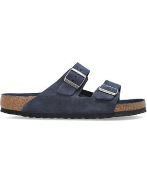 Birkenstock 'Kyoto' Slides - Blue
