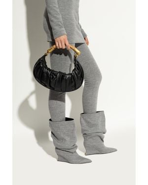 Balmain Handbag "ebene Medium", - Gray
