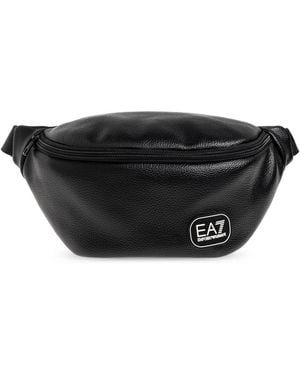 EA7 Bag With Printed Logo - Black