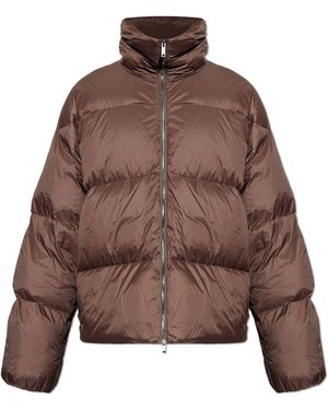 Studio Nicholson Down Jacket "Massey" - Brown