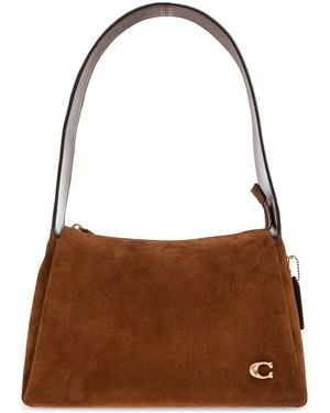 COACH "Lola" Shoulder Bag - Brown