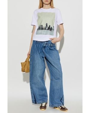 Munthe T-Shirt "Nyla" - Blue
