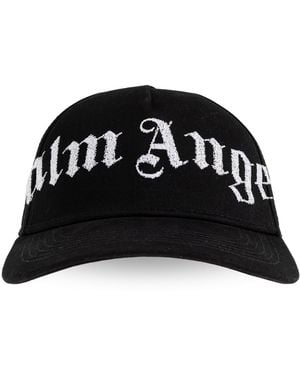 Palm Angels Baseball Cap - Black