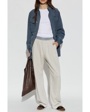 KENZO Light Jacket With Hood - Blue