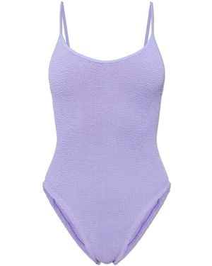 Hunza G One-Piece Swimsuit Pamela - Purple
