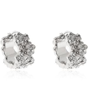 Jil Sander Brass Earrings - Metallic