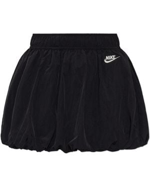 Nike Skirt With Logo - Black