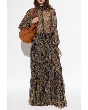 Etro Silk Skirt - Multicolor