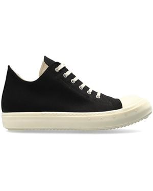 Rick Owens Sports Shoes 'Low Sneaks' - Black