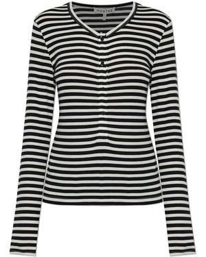 Munthe Long Sleeve T-Shirt "Levoma" - Black