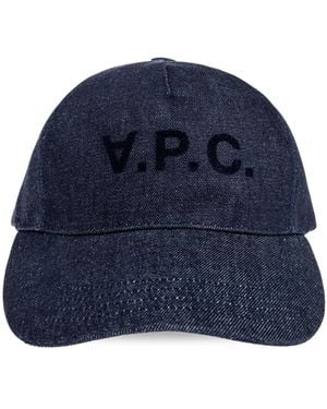 A.P.C. Baseball Cap - Blue