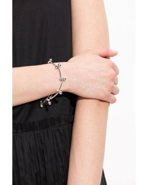 Jil Sander Brass Bracelet - Black