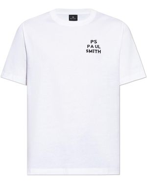 Paul Smith T-Shirt With Print - White