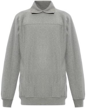 DARKPARK Oversized Cotton Polo - Grey