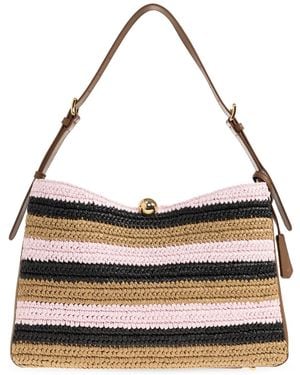Furla Shoulder Bag "Sfera Soft Large" - Natural